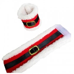 New Christmas belt buckle napkin ring