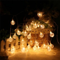 20PCS Led Bubble Ball Shaped Christmas Tree String Lights Decorated Colored lights